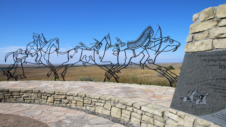 Indian Memorial at Little Bighorn