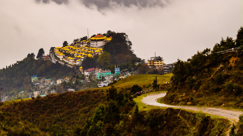 Hills in Tawang, Arunachal Pradesh, India.