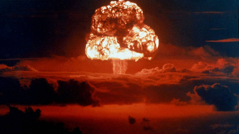 Bikini Atoll nuclear test bomb