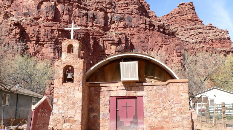 Old church in Grand Canyon.