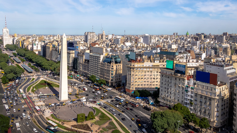 skyline view of Buenos Aires