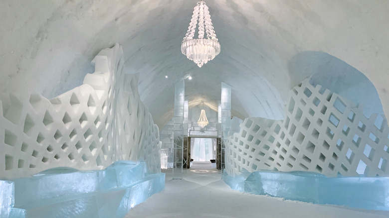 Inside the Ice Hotel in Sweden