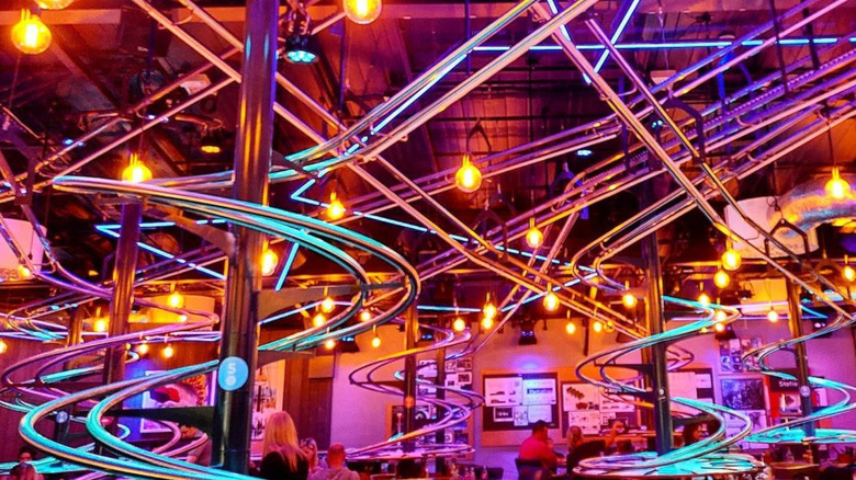 interior of Rollercoaster Restaurant 