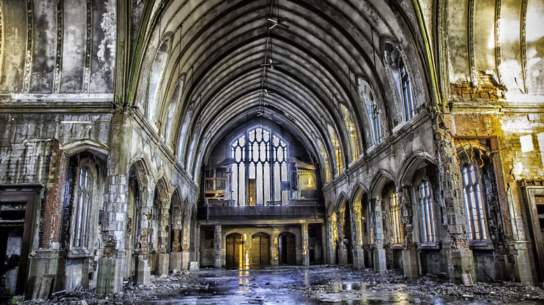 Interior of St. Agnes Church