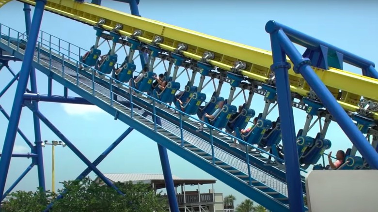 Roller coaster in Fun Spot America