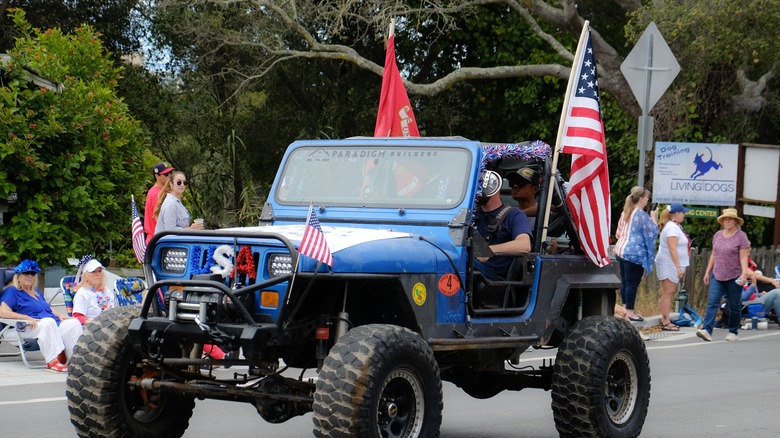 Aptos Jeep Fourth of July