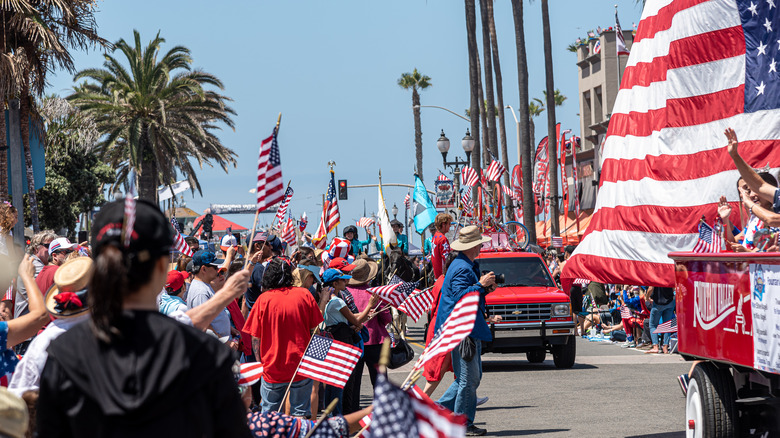 Fourth of July California parade