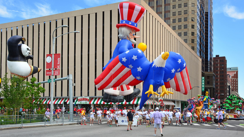 Fourth of July balloons