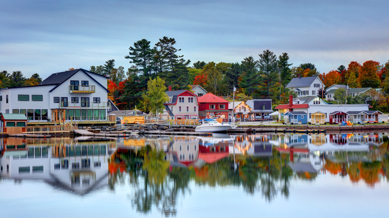 Lakefront of Greenville, Maine