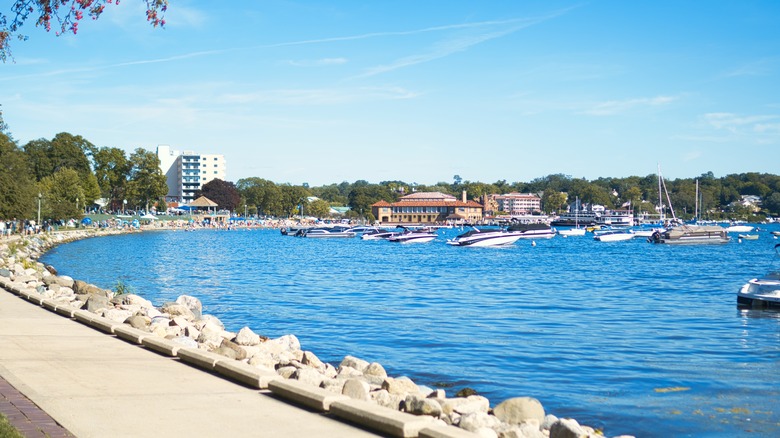 Waterfront of Lake Geneva, Wisconsin