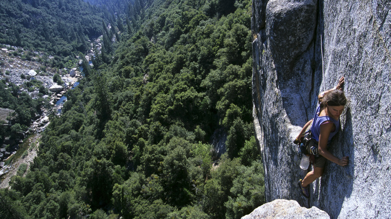 Climber in Yosemite