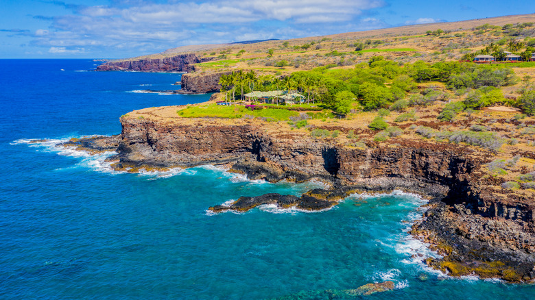 aerial view Lanai