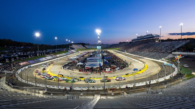 Martinsville Speedway from the stands