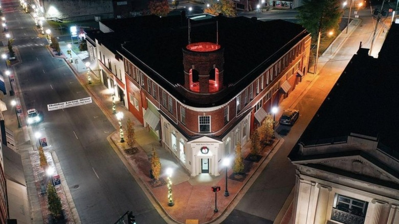 South Boston Town Hall from above