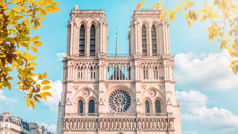 Notre Dame Cathedral in Paris, France