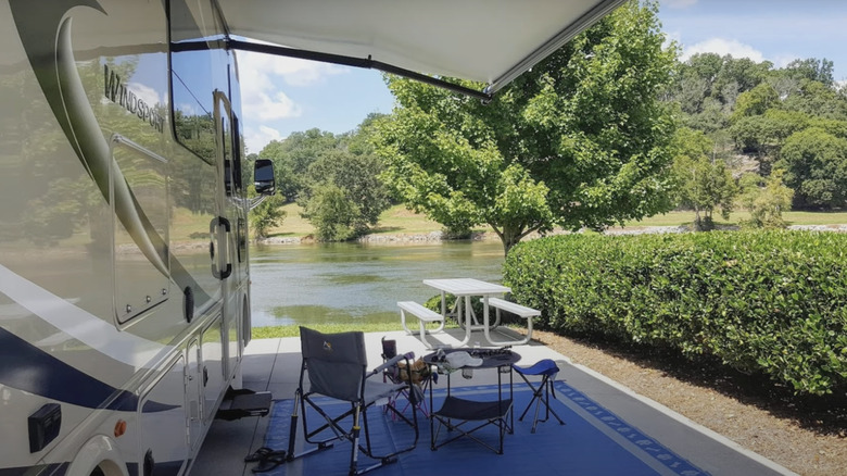 French Broad River RV park