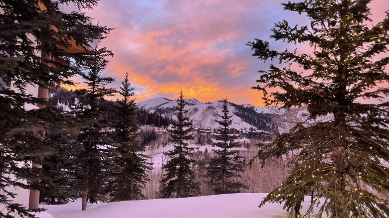 Deer Valley Utah in winter