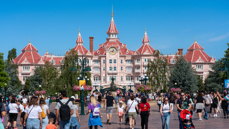 View of hotel at Disneyland Paris