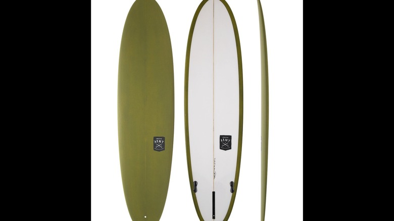 Creative Army mid-length surfboard
