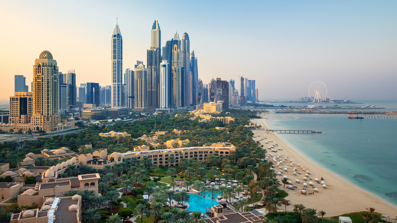 A waterfront in Dubai
