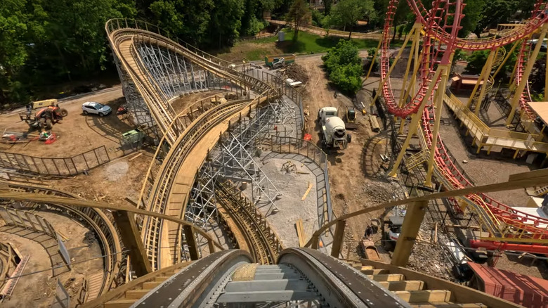 Exciting coaster in Kansas City