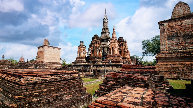 A pagoda in Sukhothai, Thailand