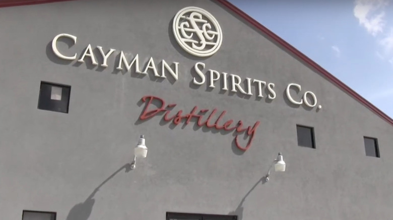 Cayman Spirits Company Distillery warehouse