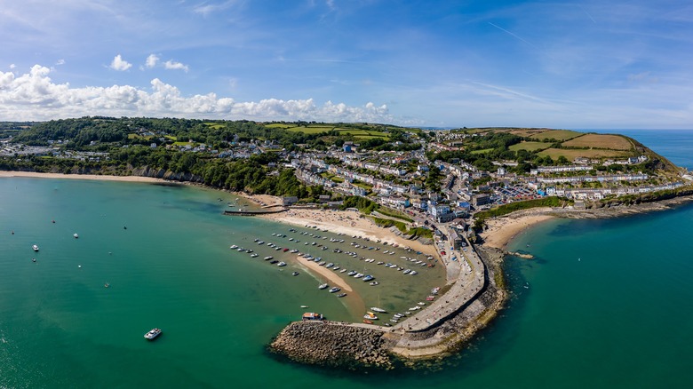 Welsh town of New Quay