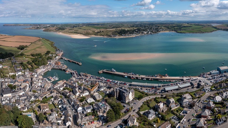 Padstow viewed from above