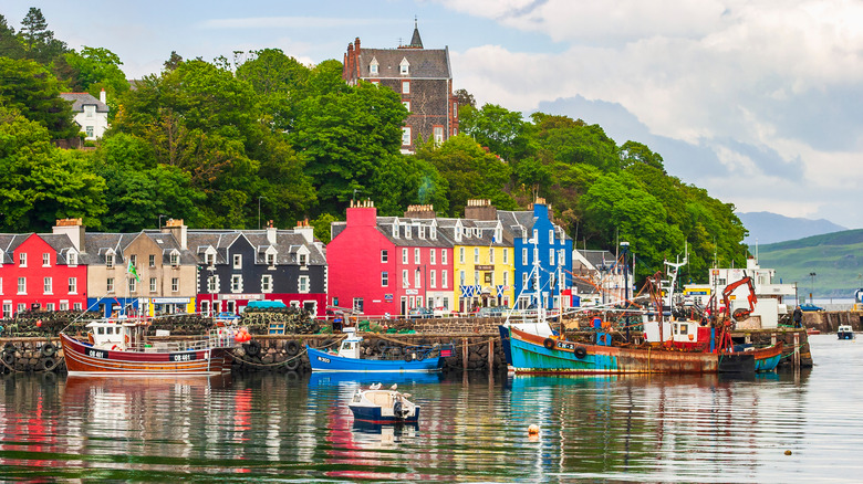 The waterfront of Tobermory