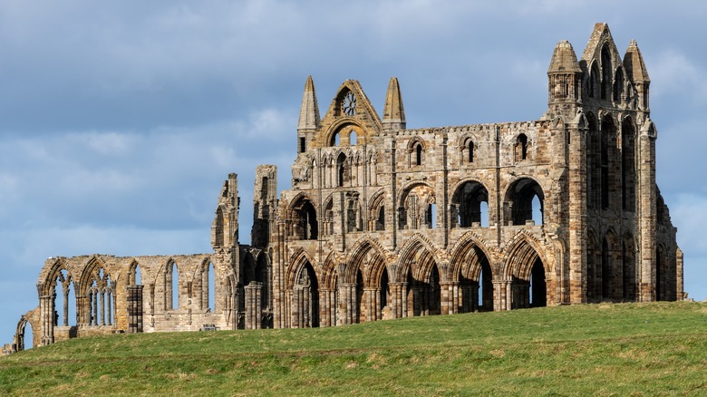 The ruins of Whitby Abbey