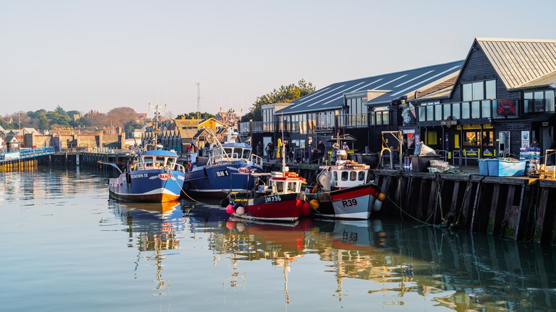 Harbor at Whitstable, England