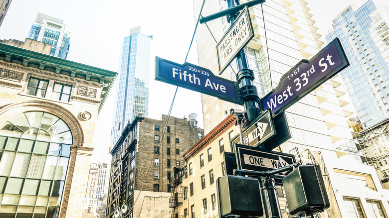 A corner in Midtown Manhattan