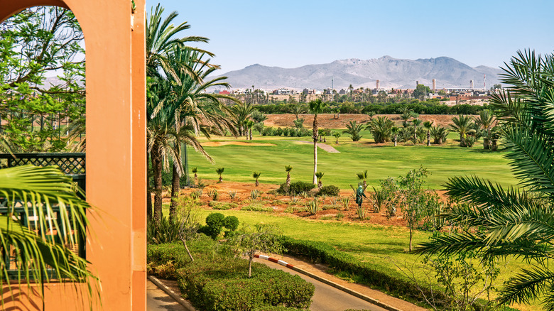 Golf resort in Marrakech