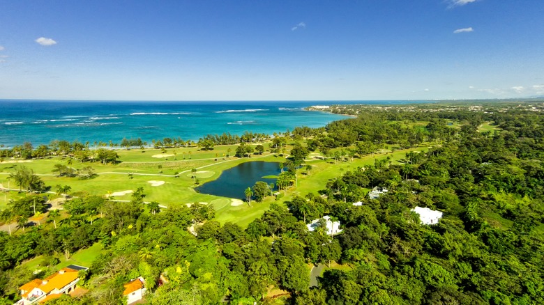 Golf course in Puerto Rico