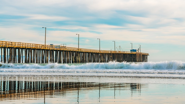 Downtown area in Avila Beach