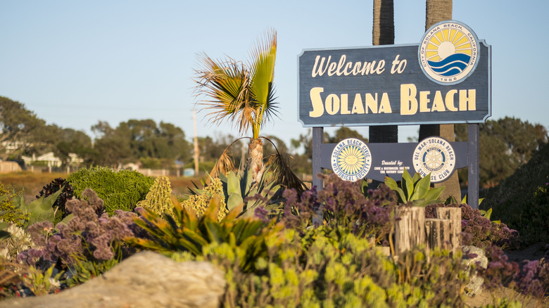 Solana Beach sign