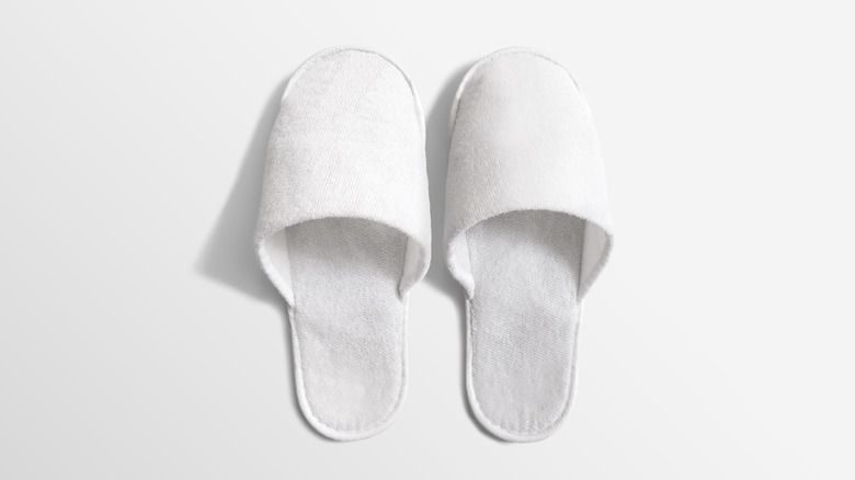 Hotel slippers