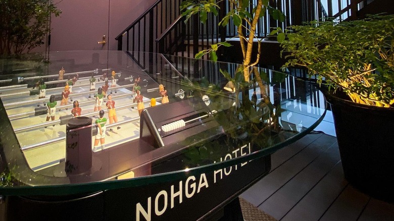 Game room at Nohga Hotel