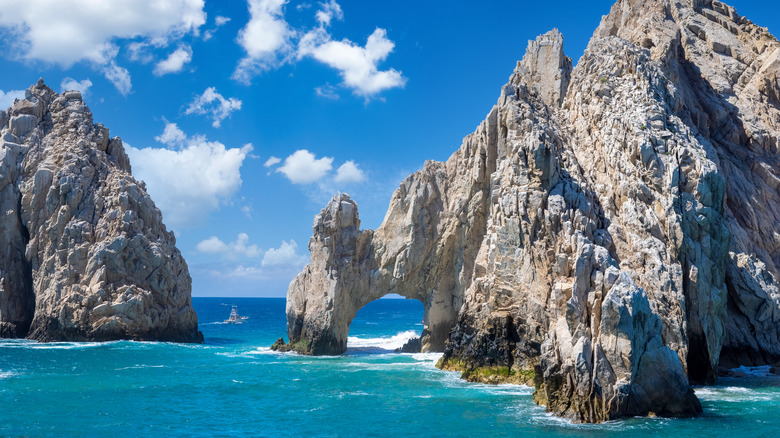 View of El Arco in Cabo