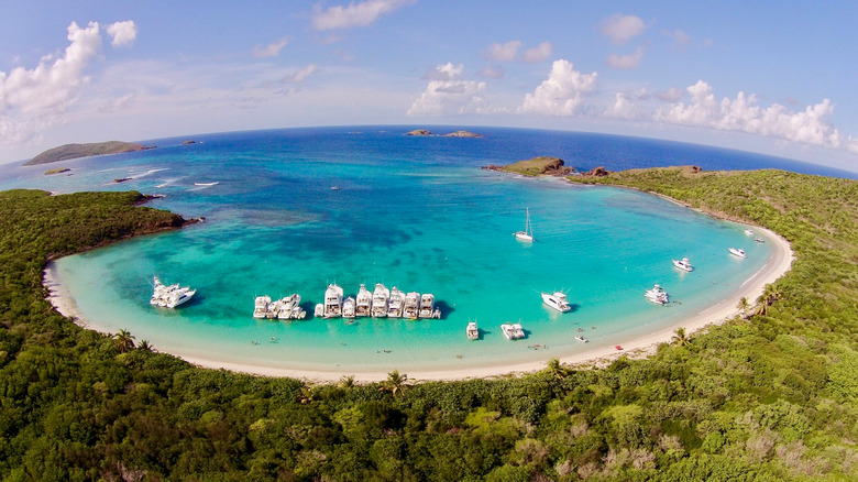 Overhead view of Culebra