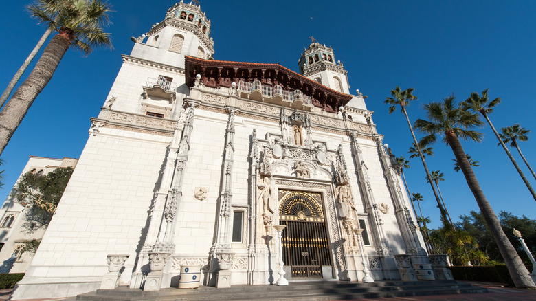 Front door of Hearst Castle