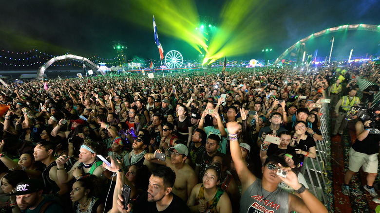 Crowds at Electric Daisy Carnival