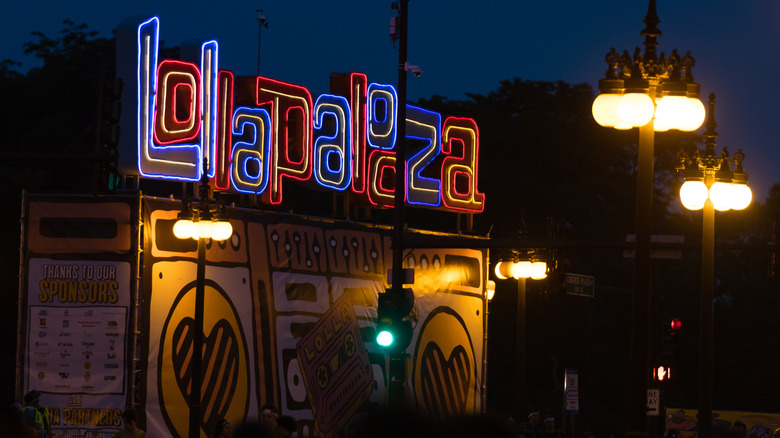 Famous Lollapalooza sign