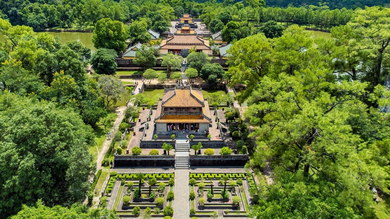 Tomb in Hué, Vietnam