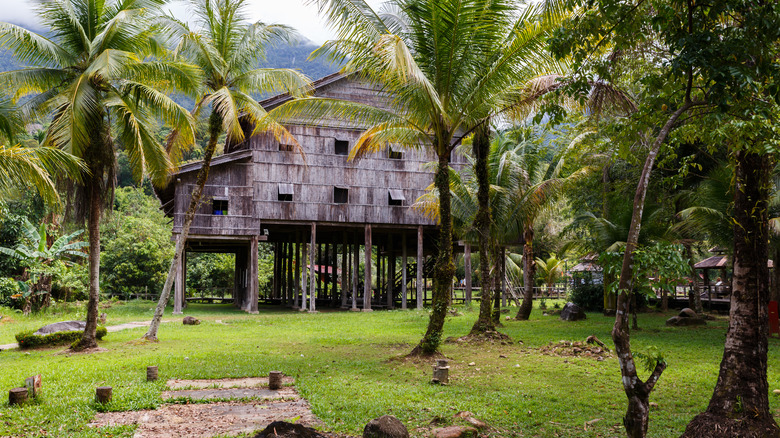 Tribal house in Sarawak