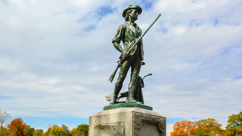 Minute Man statue in Concord