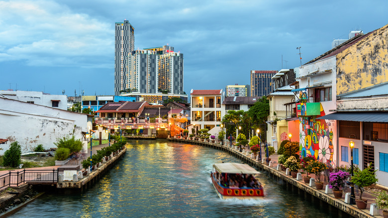 view of Melaka, Malaysia