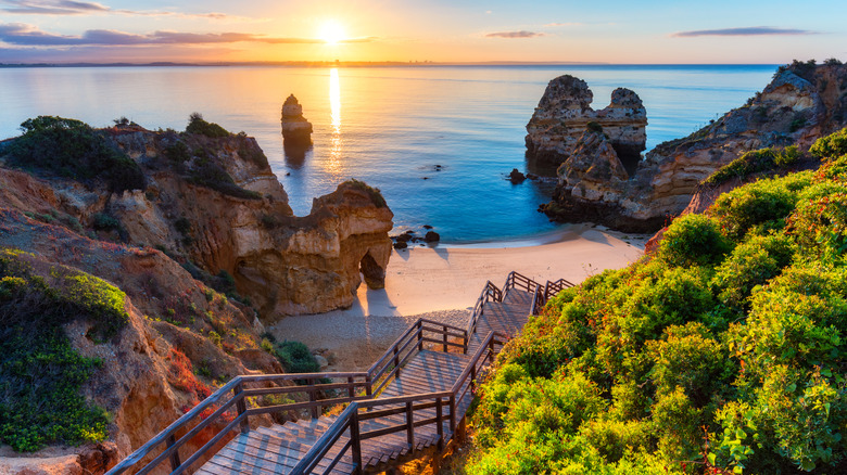 coastal view of the Algarve