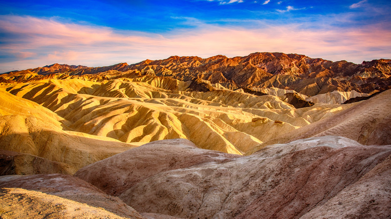 Landscape of Death Valley National Park